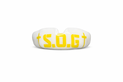 Gumshield with custom text only.