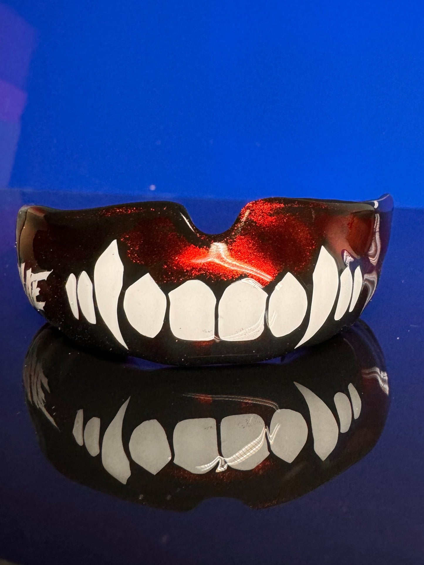 Gumshield with small grapthics.